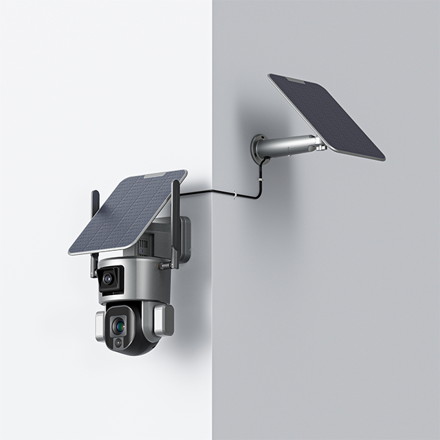 Extra Solar Panel Designed for Solar Dual Linkage PTZ Camera